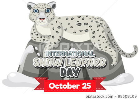 International snow leopard day 99509109