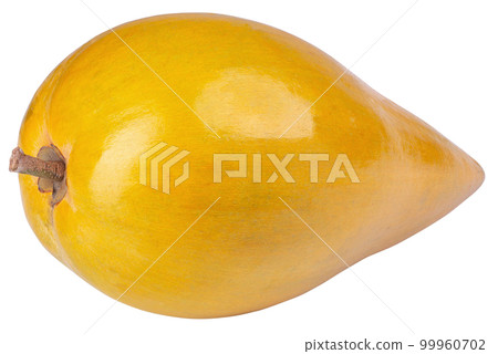 Egg fruit, Canistel, Yellow Sapote isolated on a white background 99960702