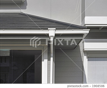 Residential appearance gutter 1908586