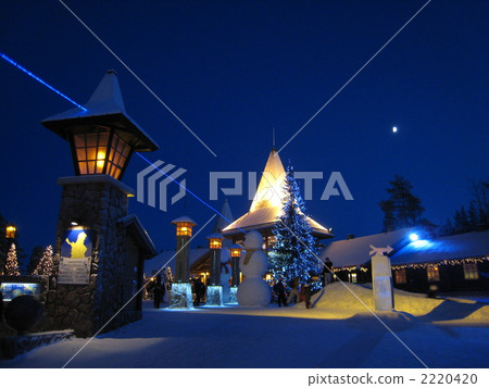 Santa Claus village on 25th December 2220420