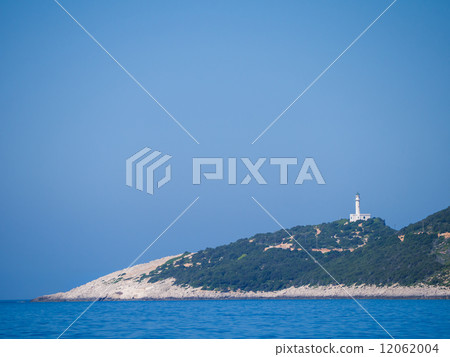 Cape lighthouse of Lefkas island 12062004