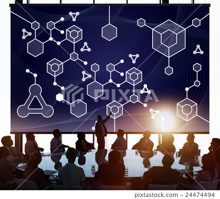 Molecular Structure Chemistry Science Experiment Concept 24474494