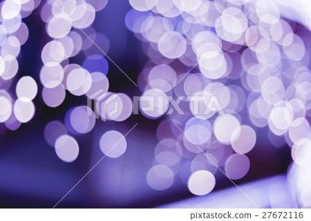 night street lights, blurred colorful bokeh 27672116