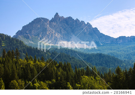 Amazing landscape in Dolomites 28166941