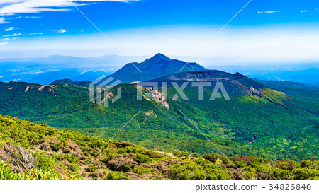 Kirishima Geopark Overlooking Takachiho peak from South Korea 34826840