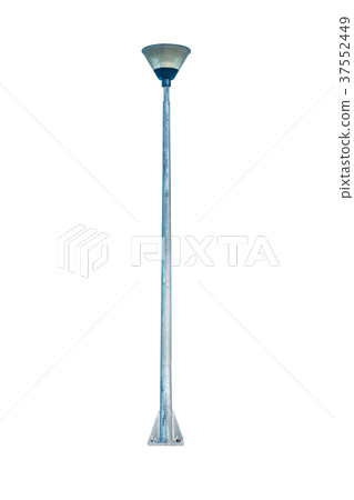 Light pole isolated. 37552449