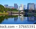 Sakurada moat and buildings in Marunouchi 37665391