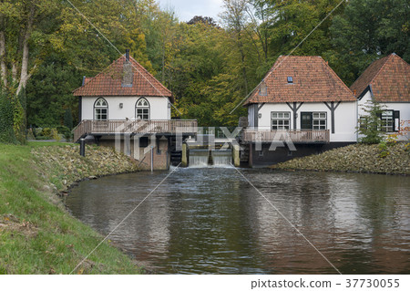 Water mill in Winterswijk in the Netherlands. 37730055