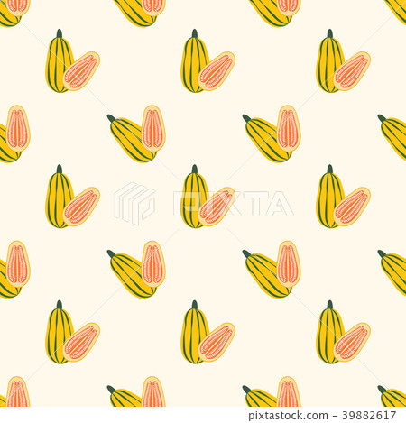 Seamless background vegetable food ingredient 39882617