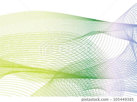 多彩抽象波數字背景白色背景 105449385
