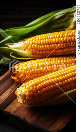 Grilled corn for Thanksgiving 106580795