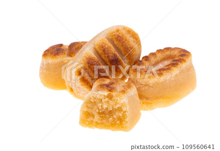 spanish marzipan isolated 109560641