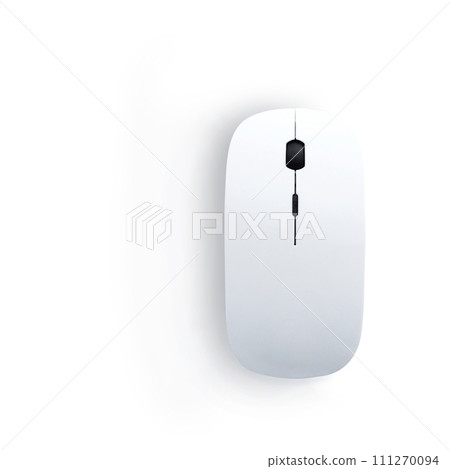 white computer mouse 111270094