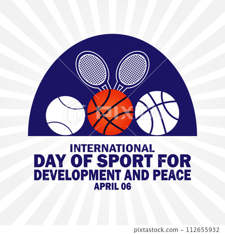 International Day Of Sport For Development and Peace, background 112655932