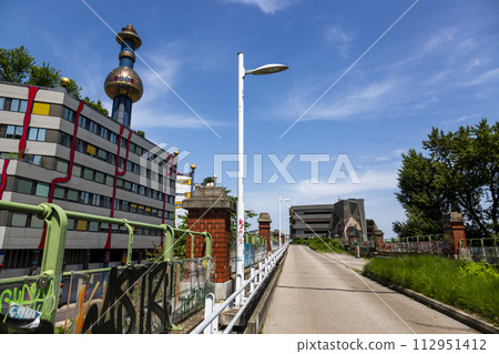 Spittelau Incinerator in Vienna 112951412