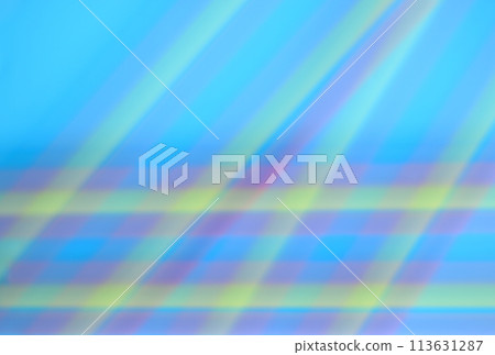 Blue-green background with colorful lines, semi-transparent 113631287