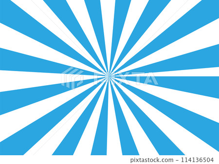 Sunburst concentration line background material 114136504