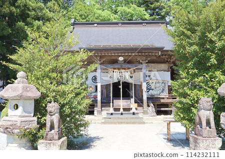 Scenery around Akiu Shrine 114232111