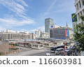 Redevelopment of the west exit of Shinjuku Station: The station building and department store have been demolished, leaving the streets clear and blue in the sky, Shinjuku Ward, Tokyo 116603981