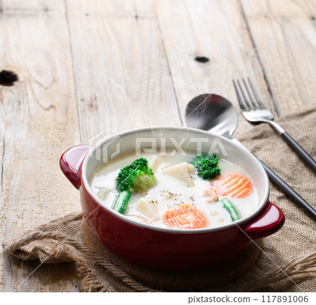 Cream stew (white stew) 117891006