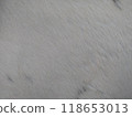 Fur background of animal white color horizontal 118653013