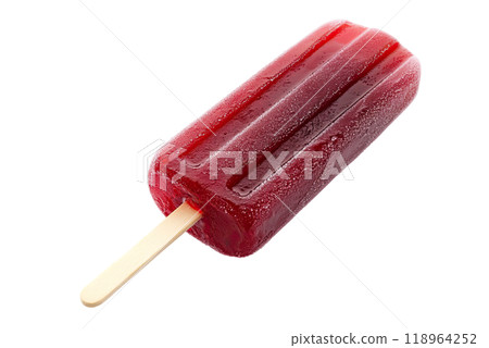 AI-generated item. Fruit ice cream isolated on a transparent background. 118964252