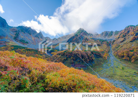 [絕美秋景] 唐澤捲毛與紅葉的絕景[長野縣] 119220871