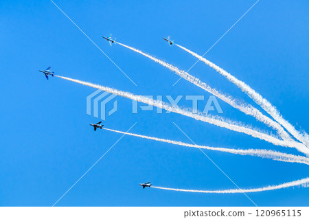 Blue Impulse Changeover Turn (Iruma Air Show) 120965115