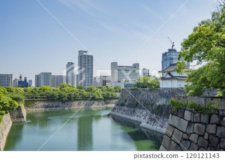 Osaka Castle Park South Outer Moat, Osaka City, Osaka Prefecture 120121143