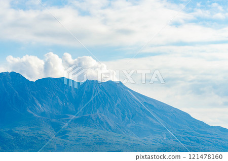 Clouds and the silence of Sakurajima 121478160