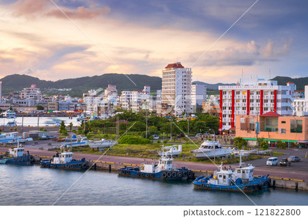 Ishigaki, Okinawa, Japan at Dusk 121822800