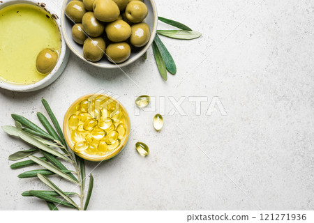 Olive Oil Capsules 121271936