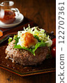 Japanese style hamburger 122707361