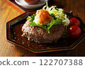 Japanese style hamburger 122707388