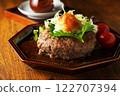 Japanese style hamburger 122707394