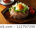 Japanese style hamburger 122707390