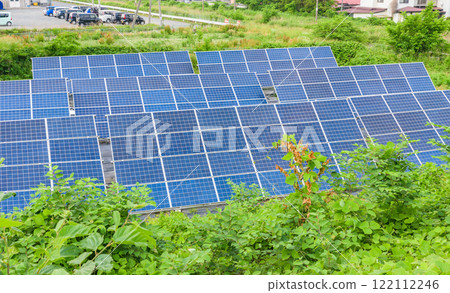 Solar panel renewable energy image SDGs 122112246