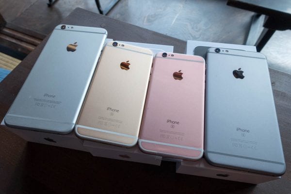 iPhone 6sのカラバリは4色