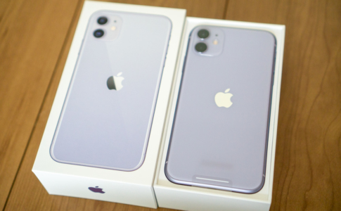 iPhone 11 パープル開封フォトレポート