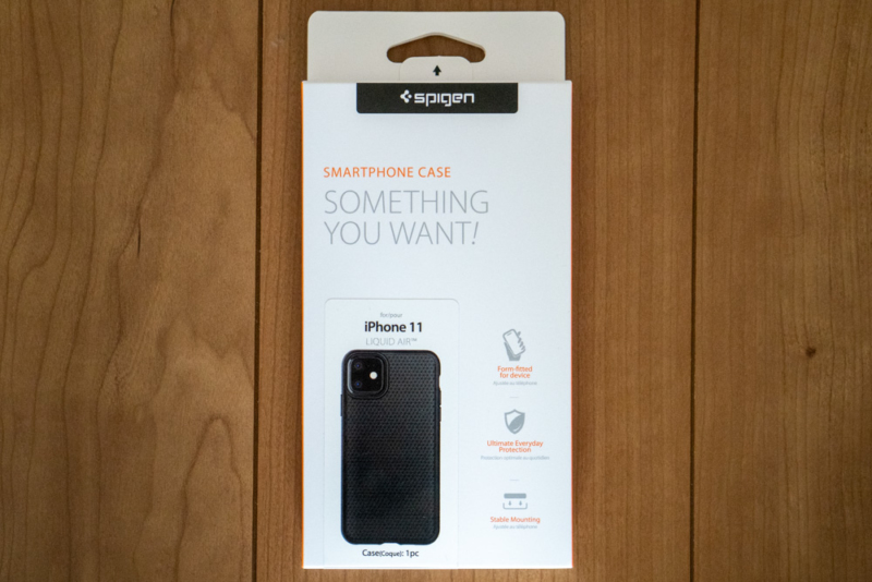 Spigen「リキッド・エアー」パッケージ