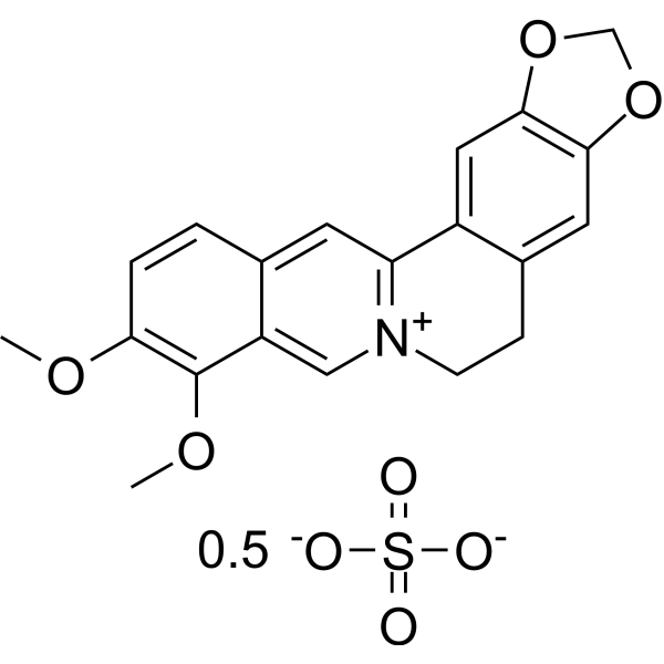 Berberine hemisulfate