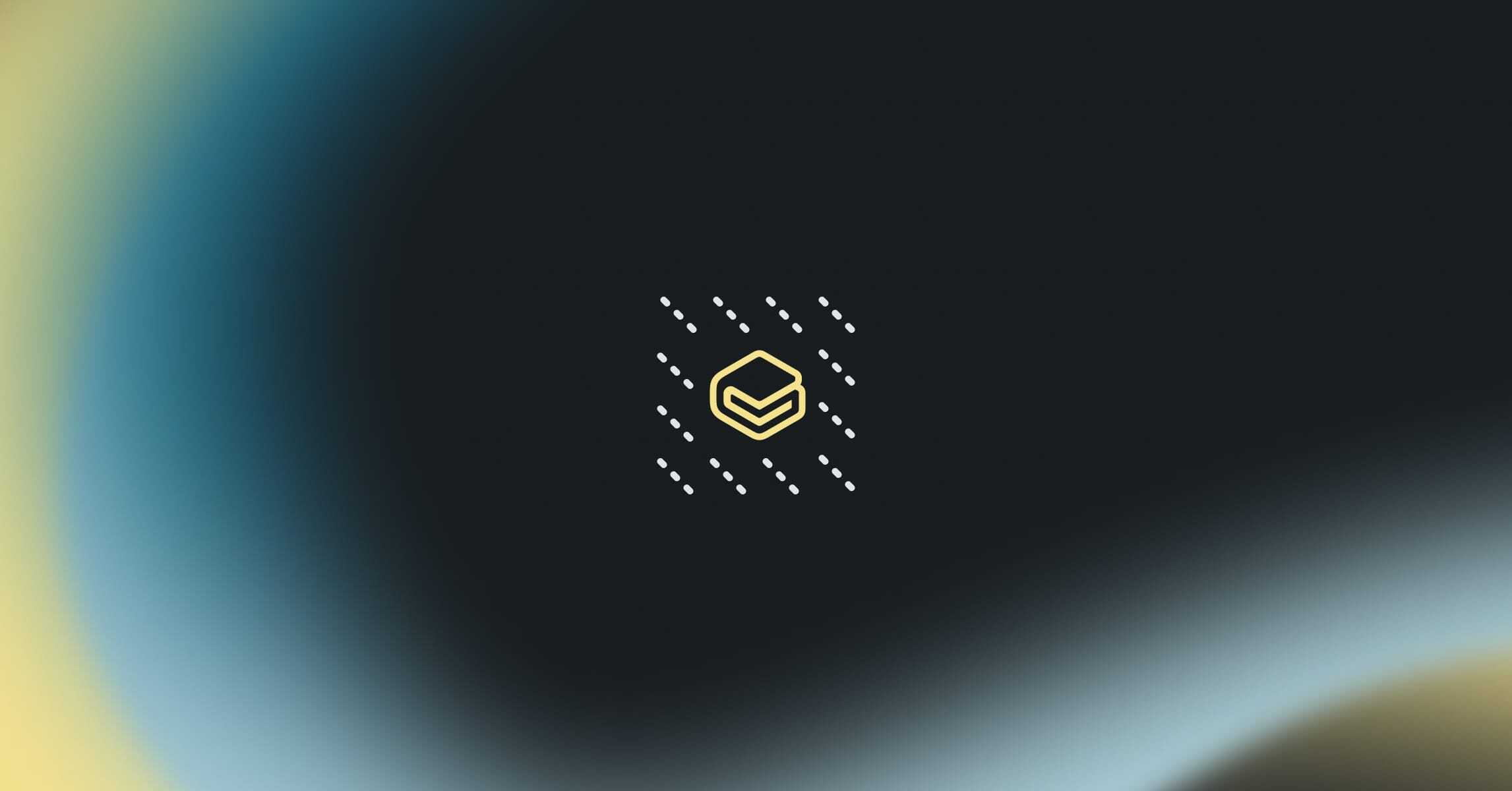 An illustration of the GitBook logo on a black and blue gradient background