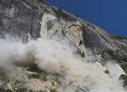 Yosemite Rock Fall Photos