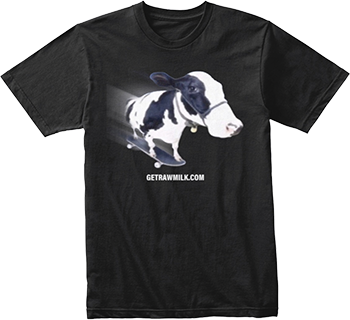 Skater cow shirt