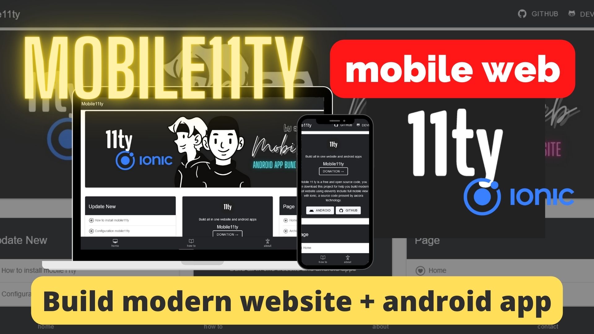 eleventy mobile11ty template themes