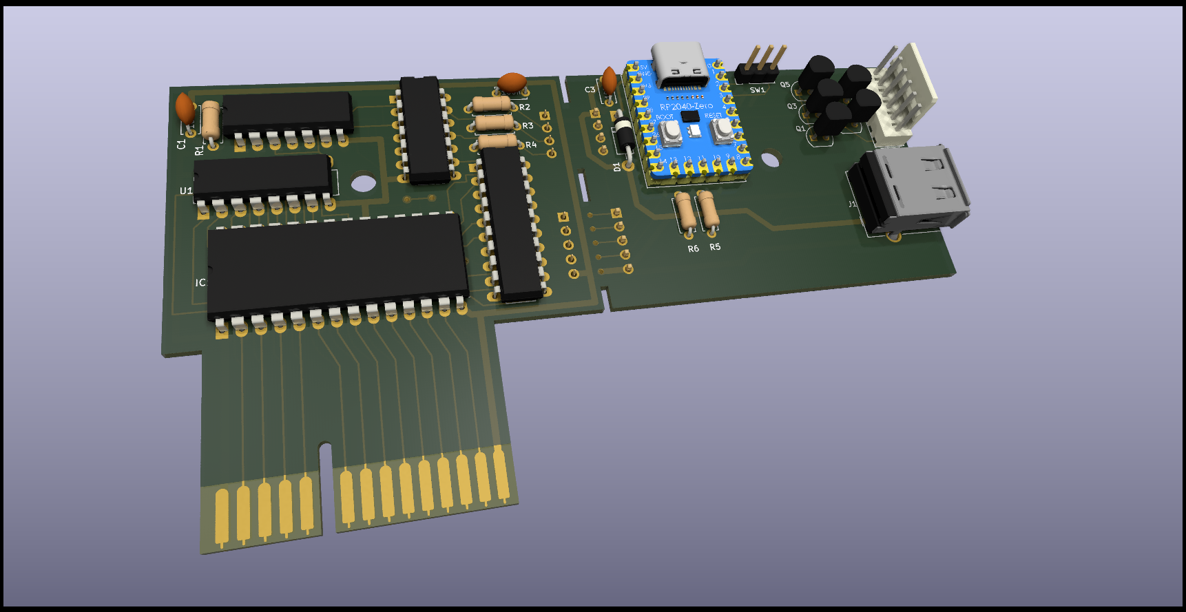 PCB Componentes Side