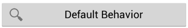 Default Android Button Behavior