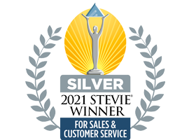 2021 Silver Stevie Winner - Sales and Customer Service