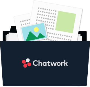 Mọi thứ đều được lưu trữ tại chatwork một cách hệ thống