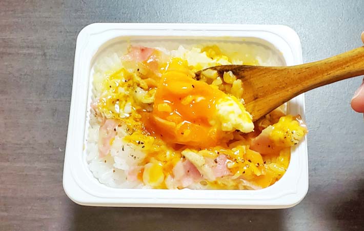 『カルボ飯』』の完成写真